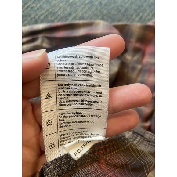 Carhartt Pearl Snap Shirt Mens Large Relaxed Fit Plaid Flannel relaxed fit - Picture 5 of 5